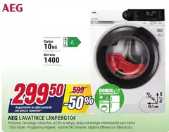 Aeg - Lavatrice LR6FEBG104