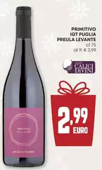 Levante - Primitivo IGT Puglia Preula Levante - Primitivo IGT Puglia Preula