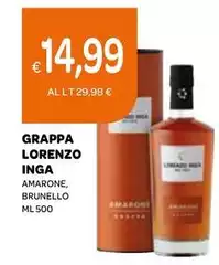 Brunello - Grappa Lorenzo Brunello - Grappa Lorenzo