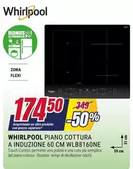 Whirlpool - Piano Cottura A Induzione WL B8160 NE