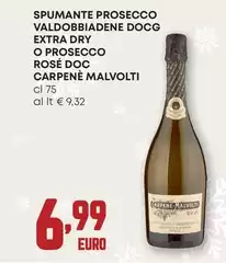 Carpenè malvolti - Spumante Prosecco Valdobbiadene DOCG Extra Dry O Prosecco Rose DOC Carpenè malvolti - Spumante Prosecco Valdobbiadene DOCG Extra Dry O Prosecco Rose DOC