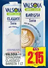 Valsoia - Soyadrink Classico/ Barista Valsoia - Soyadrink Classico/ Barista