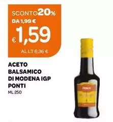 Ponti - Aceto Balsamico Di Modena IGP Ponti - Aceto Balsamico Di Modena IGP