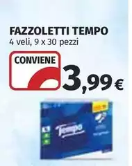 Tempo - Fazzoletti Tempo - Fazzoletti