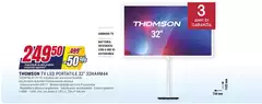 Thomson - Tv Led Portatile 32" 32HA4M44 Thomson - Tv Led Portatile 32" 32HA4M44