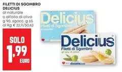Delicius - Filetti Di Sgombro Delicius - Filetti Di Sgombro