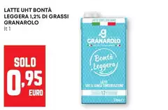 Granarolo - Latte Uht Bontà Leggera Granarolo - Latte Uht Bontà Leggera