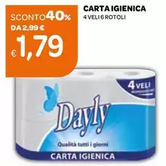 Dayly - Carta Igienica Dayly - Carta Igienica