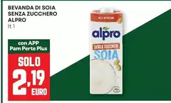 Alpro - Bevanda Di Soia Senza Zucchero Alpro - Bevanda Di Soia Senza Zucchero