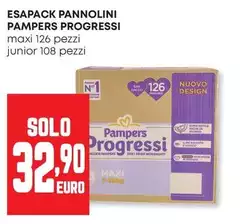 Pampers - Pannolini Progressi Pampers - Pannolini Progressi