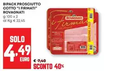 Rovagnati - Bipack Prosciutto Cotto "I Firmati" Rovagnati - Bipack Prosciutto Cotto "I Firmati"