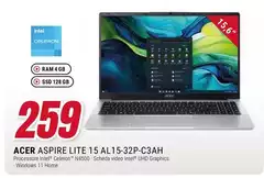 Acer - Aspire Lite 15 AL15-32P-C3AH