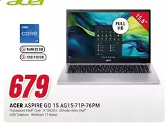 Acer - Aspire Go 15 AG15-71P-76PM