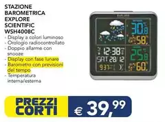 Tempo - Stazione Barometrica Explore Scientific