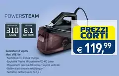 Energia - Powersteam VRB316 Energia - Powersteam VRB316