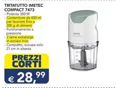 Imetec - Tritatutto Compact 747 Imetec - Tritatutto Compact 747