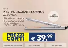 Corti - Piastra Lisciante Cosmos Ceramica Corti - Piastra Lisciante Cosmos Ceramica