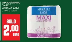 Maxi - Asciugatutto "maxi" Maxi - Asciugatutto "maxi"