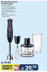 Braun - Multiquick 3v MQ315.5BK Braun - Multiquick 3v MQ315.5BK