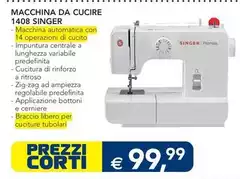 Singer - Macchina Da Cucire 1408 Singer - Macchina Da Cucire 1408