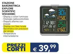 Tempo - Stazione Barometrica Explore Scientific