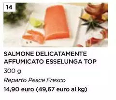 Esselunga - Salmone Delicatamente Affumicato Top Esselunga - Salmone Delicatamente Affumicato Top