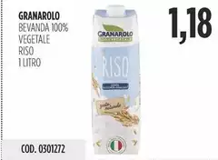 Granarolo - Bevanda 100% Vegetale Riso Granarolo - Bevanda 100% Vegetale Riso