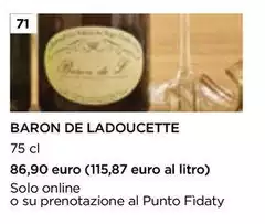 Solo - Baron De Ladoucette Solo - Baron De Ladoucette