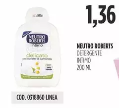Neutro Roberts - Detergente Intimo
