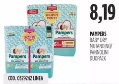 Pampers - Baby Dry Mutandino Pampers - Baby Dry Mutandino
