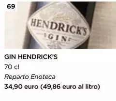 Hendrick's - Gin Hendrick's - Gin