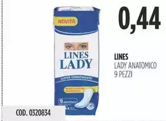 Lines - Lady Anatomico