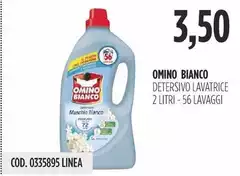 Omino Bianco - Detersivo Lavatrice 2 Litri - 56 Lavaggi Omino Bianco - Detersivo Lavatrice 2 Litri - 56 Lavaggi
