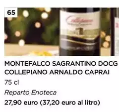 Arnaldo caprai - Montefalco Sagrantino DOCG Collepiano Arnaldo caprai - Montefalco Sagrantino DOCG Collepiano
