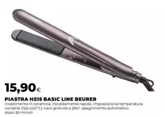 Beurer - Piastra Hs15 Basic Line