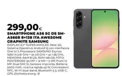 Samsung - Smartphone A56 5g Ds Sm- A56e8+128 Ita Awesome