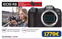 Canon - EOS R8 Body + L-P E17 Canon - EOS R8 Body + L-P E17