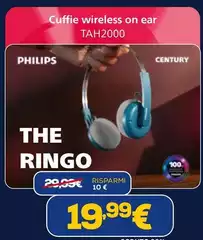 Philips - Cuffie Wireless On Ear Philips - Cuffie Wireless On Ear