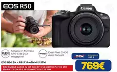Canon - EOS R50 + RF-S 18-45mm IS STM Canon - EOS R50 + RF-S 18-45mm IS STM