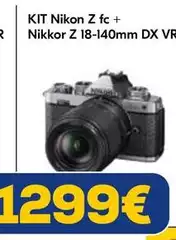 Nikon - Kit Z Fc + Nikkor Z 18-140mm Dx Vre Nikon - Kit Z Fc + Nikkor Z 18-140mm Dx Vre
