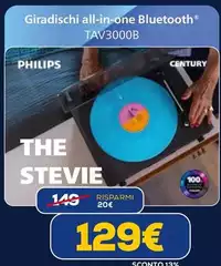 Philips - Giradische All-in-one Bluetooth TAV3000B Philips - Giradische All-in-one Bluetooth TAV3000B