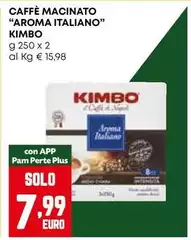 Kimbo - Caffè Macinato "Aroma Italiano" Kimbo - Caffè Macinato "Aroma Italiano"