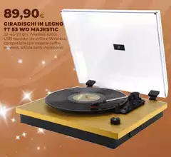 Majestic - Giradische In Legno TT 53 WD