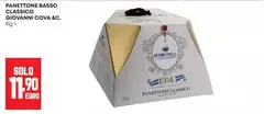 Giovanni cova & c. - Panettone Basso Classico Giovanni cova & c. - Panettone Basso Classico