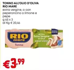 Rio Mare - Tonno All'olio D'oliva Rio Mare - Tonno All'olio D'oliva