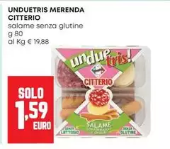 Citterio - Unduetris Merenda Citterio - Unduetris Merenda