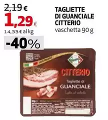 Citterio - Tagliette Di Guanciale Citterio - Tagliette Di Guanciale