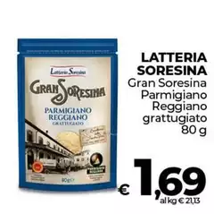 Latteria Soresina - Gran Soresina Parmigiano Reggiano Grattugiato Latteria Soresina - Gran Soresina Parmigiano Reggiano Grattugiato