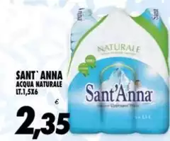 Sant'anna - Acqua Naturale Sant'anna - Acqua Naturale