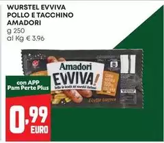 Amadori - Wurstel Evviva Pollo E Tacchino Amadori - Wurstel Evviva Pollo E Tacchino